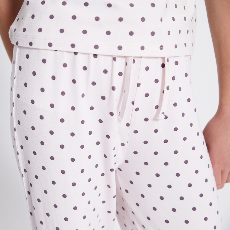 Soft pants "Holly printed star" Light Pink